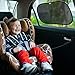 Car Window Shade (4 Pack), ZACAR Cling Car Window Shades for Baby, 80 GSM Car Sun Shade Protect Your Baby in the Back Seat from Sun Glare UV Rays,2 Pack 20