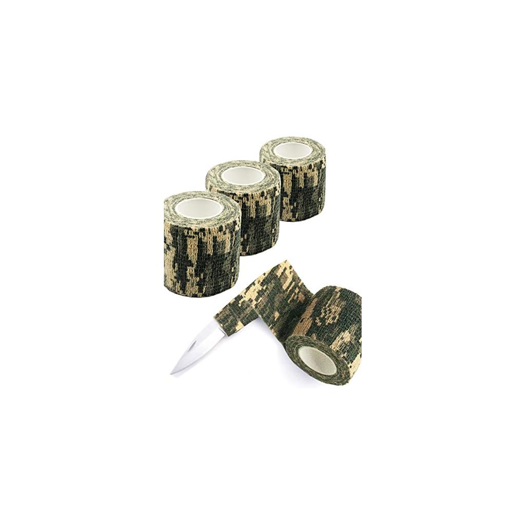 Nastro Mimetico Saxx® Real Tree - 4.5m X 5cm | Impermeabile Per Caccia, Pesca E Fotografia - Foto 7