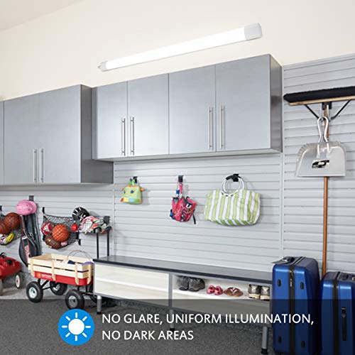 LED Feuchtraumleuchte 120CM, OEEGOO 36W 4000LM LED Röhre, Werstattlampe IP66 Wasserdicht Lampe für Küche Garage Keller… – Bild 5
