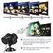 Halloween Projection Light,Christmas Projector Light, Led 2 in 1 Ripple Ocean Light with 12 Slides Patterns, Waterproof Outdoor/Indoor Landscape Decoration for Christmas, Thanksgiving, Birthday Party