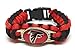 SportsBraceletsPro AMERICAN FOOTBALL TEAM BRACELETS - Military Grade Paracord - ADULT 8