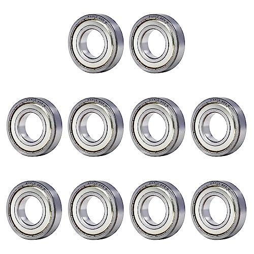 ZEN 6200 ZZ DEEP GROOVE BALL BEARING, METAL SHIELDED 10x30x9mm - Rodavictoria USA