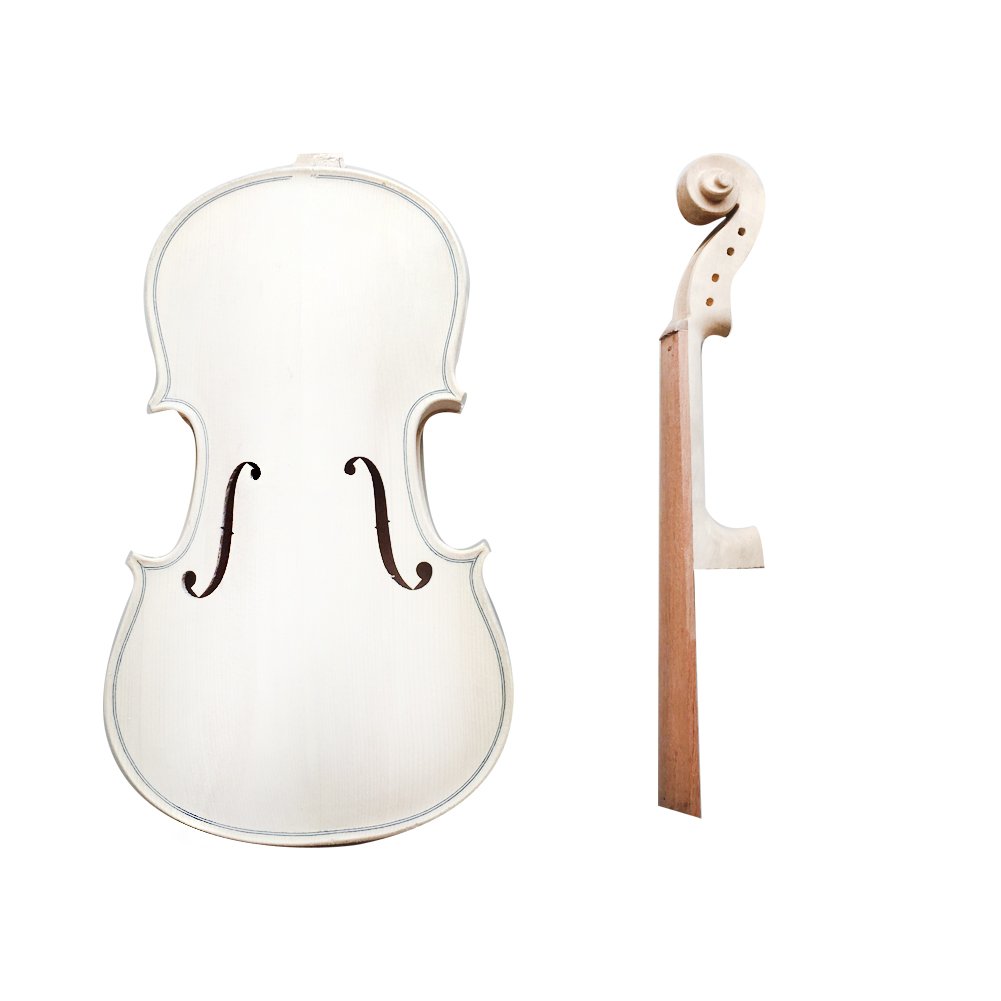 Zimo Make Your Own Full Size 3/4 Natural Acoustic Violin DIY Kit