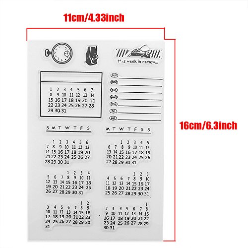 1 COOLOOdirect+Transparent+Scrapbooking+Decoration+Journaling