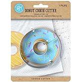 R&M Donut Cookie Cutter, Round with Hole Cut Out. Stainless Steel, 3 Inches