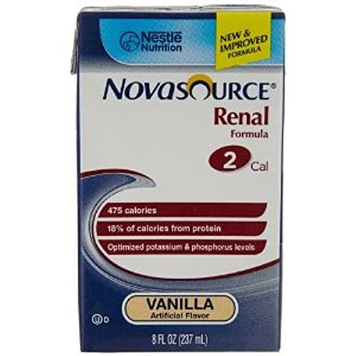 Nestle Novasource Renal Oral Supplement Adult Vanilla 8 oz Nestle Novasource Renal Oral Supplement Adult Vanilla 8 oz