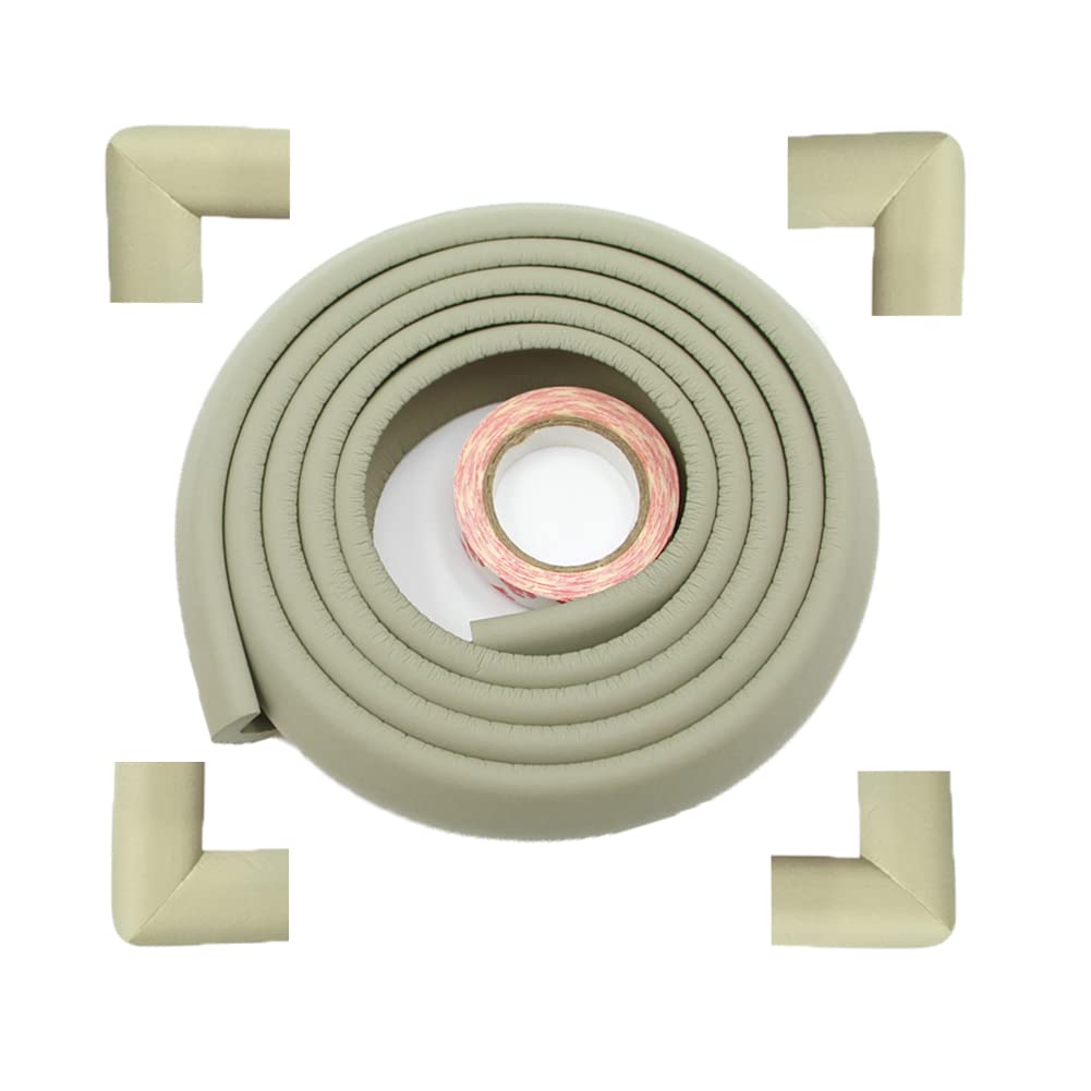 Fairy Baby Safety Baby Edge & Corner Guards Colorful Childproofing Protection(13.1ft Edge Guard+4 Corner Guards)