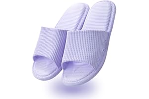 AYYDMY Comfort Shower Shoes, Non Slip Quick Drying Bathroom Slippers for Women Men Unisex, Soft Platform Cushion Slide Sandals for Living Room, Pool, Beach, SPA, Public Showers, Indoor, Outdoor
