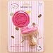 SiliconeZone Hello Kitty Collection 3-Piece Non-Stick Silicone Cookie Stamp Set, Pink