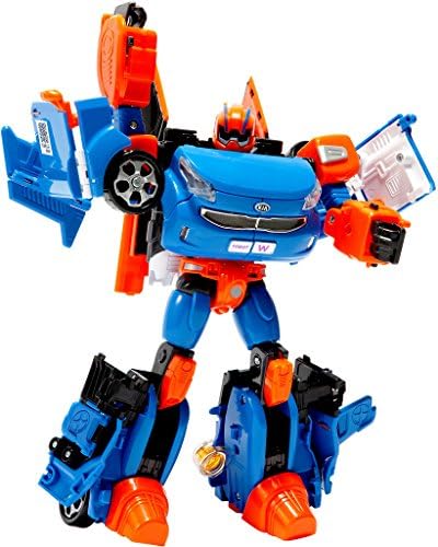 Tobot Youngtoys W Car, Transforming Robot Car To Robot Animation Character