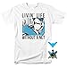 Popfunk Nightwing Livin' Life Without a Net T Shirt (Large)
