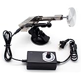 Mini Telescopic Linear Actuator with 60MM Aluminum Plate 39MM Stroke Reciprocating Mechanism Motor 12V Speed 30-190RPM Adjustable