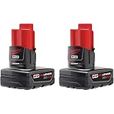 Milwaukee M12 12-Volt Lithium-Ion XC Extended Capacity 4.0 Ah Battery Pack (2-Pack)