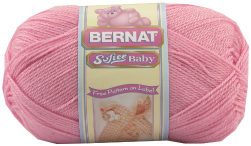 Softee Baby Yarn - Solids-Prettiest Pink