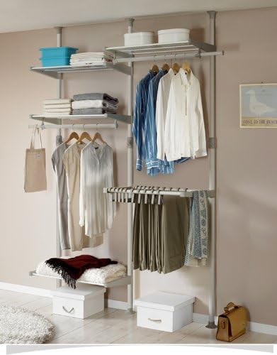 Prince hanger Neo-space Double 2 Tier Pants and Shelf Hanger