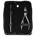 Ingrown Toenail Remover Tool Kit by Bizarre.ly - Pedicure Tools for Foot Nail Treatment – Easily Fix and Prevent Sore, Painful Nails - Stainless Steel Lifter/File and Heavy Duty Clipper/Cutter