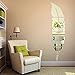 SOLEDI Wall Stickers DIY 3D Feather Mirror Wall Vinyl Decal Sticker Art Home Mural Decor(Large)