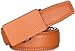 Marino Men’s Genuine Leather Ratchet Dress Belt With Automatic Buckle, Trim to Fit Enclosed in an Elegant Gift Box - Allotrope - Tan - Adjustable from 28