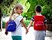VOMLine Play Parachute 12 Foot for Kids with Extra Strong Smudge Resistant-Handles, Proper Selection of Matching Colors On The Basis of Experimental Color Testing, with High-Grade Stitching