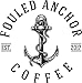 Whole Bean Organic Specialty Coffee by Fouled Anchor, Medium Roast Fair Trade, Great Tasting Small Batch Roasted, 11.5 oz