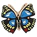 LEADER JOY Elite Montessori Nature Materials Butterfly Puzzle for Early Preschool Learning Toy