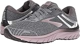 Brooks Women's Adrenaline GTS 18 Grey/Ebony/Rose Gold 10.5 B US