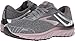 Brooks Women's Adrenaline GTS 18 Grey/Ebony/Rose Gold 10.5 B US