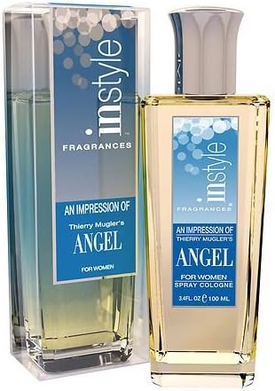 Instyle Fragrances Cologne for Women Angel 3.4 fl oz (2 pack)