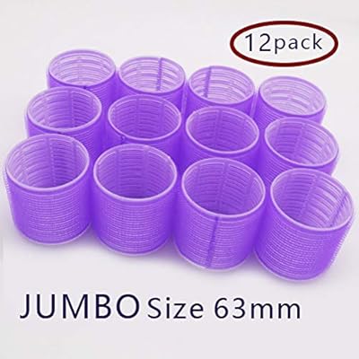 Buy Jumbo Size Hair Roller Sets Self Grip Salon Hair Dressing Curlers Hair Curlers 2 Size 24 Packs 12xjumbo 12xlarge Online In Thailand B07h1f4mh5