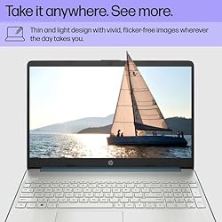 HP 15 Slim Laptop in Ocean Blue Intel i3-1115G4 up