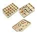 Autoark Sackcloth Stackable 12 Grid Jewelry Tray Showcase Display Organizer,AJ-001