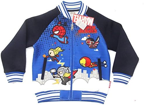 MarvelJacket Marvel Kawaii Super Heroes Boys Jacket Size 8