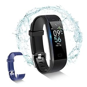 Toplus Fitness Tracker, with Connected GPS, Heart Rate Monitor IP68 Waterproof Tracker Pedometer, Blood Oxygen, Pressure…
