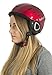 Lucky Bums Snow Sport Helmet, Red, Large