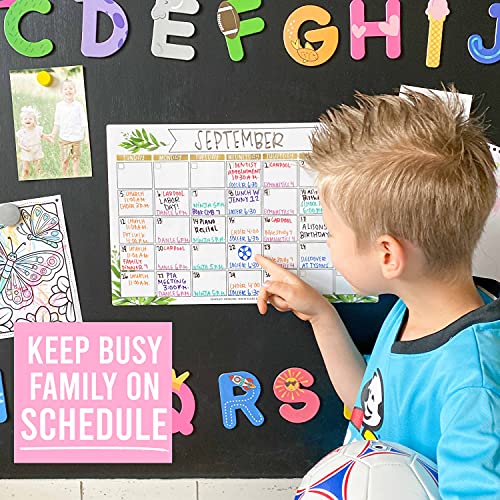 Fridge Calendar Dry Erase Calendar for Refrigerator