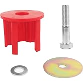 CZTNQKT Dog Bone Engine Mount Insert Kit with Motor Mount Bolt Washer | Compatible with 2006 2007 2008 VW Golf GTI Rabbit MK5 2.0TSI, Fit for Jetta MK5 MK6 2.0T TSI, Fit for Audi A3 Q3 TT MK2