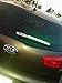 WiperTags Original WipeSabers Reflective Saber for Rear Wipers (Master Green)