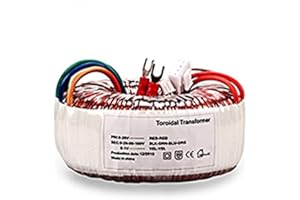 ATO 120VA Toroidal Transformer for Audio Amplifier, Single Phase Stable Toroidal Transformer,110V to 2 * 15V, Power Toroidal Transformers, for Electrical Control, Medical Equipment