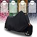 AUDEW Motorcycle Cover All Season Bike Cover Waterproof Outdoor/Indoor Protection Motorbike Cover with Lockholes Fits up to 104'' Motorcycles (XXXL)