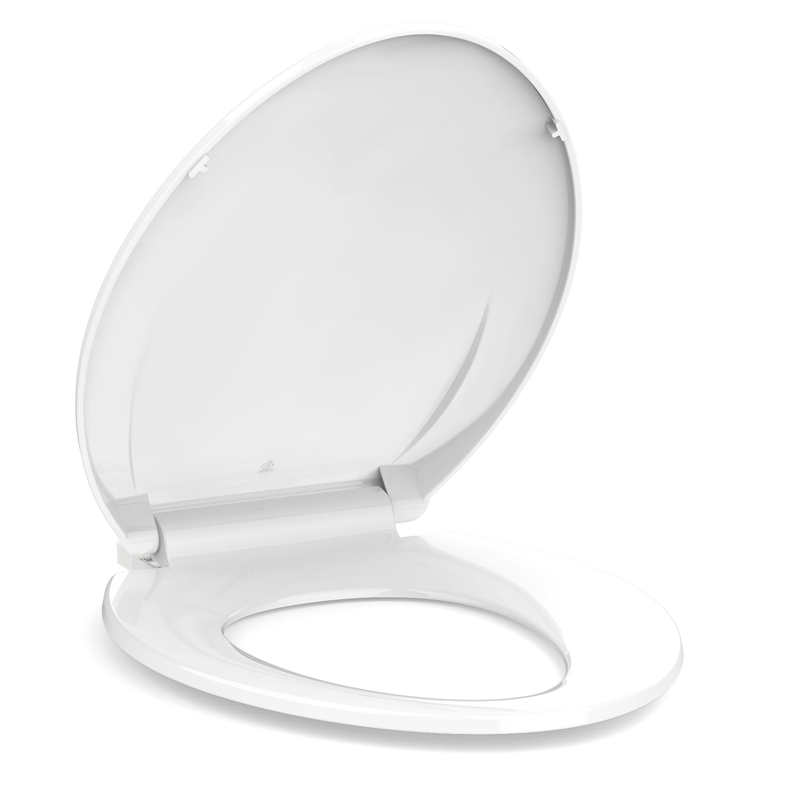 Photo 1 of Toilet Seat, Elongated Toilet Seat with Quick-Release And Quick-Attach, Plastic Toilet Seat with Soft Close, Never Loosen, Easy Install and clean - White