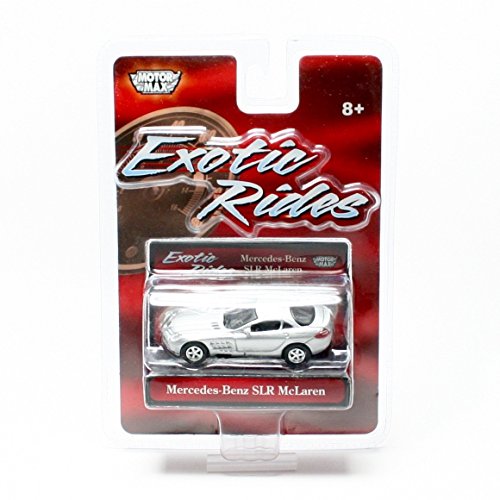 Exotic Rides MERCEDES-BENZ SLR MCLAREN 2008 Motor Max 1:64 Scale Vehicle Collection