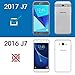 amFilm Glass Screen Protector for Galaxy J7 V 2017 Dot Matrix, Case Friendly, Full Screen Coverage