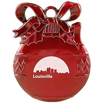 2021 summer stroll series Amazon.com: Louisville, Kentucky-Christmas Tree Ornament-Red: Home