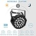 Rechargeable Par Lights, LaluceNatz 24 RGBW LED Stage Lights DJ Uplighting with DMX, Remote, Static Colors & Dynamic Modes for Events, Wedding, Church, Venue, Concert, Party, Stage Lighting(4pcs)
