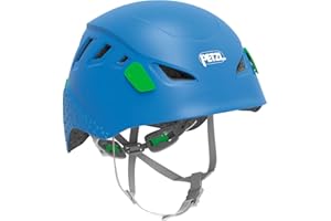Petzl Picchu Children's Helmet - Kids' Climbing and Cycling Helmet with Enhanced Head Protection - Blue