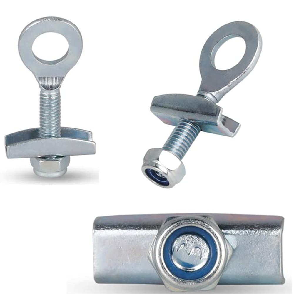 NA 10 Pcs Bike Chain Tensioner Bicycle Chain Adjuster Fixed Bicycle Chain Used for Fixed Gear Single Speed Track Bicycle