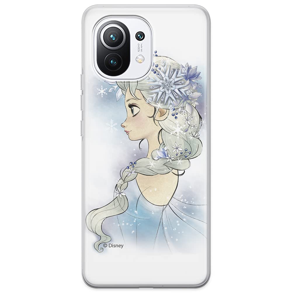 ERT GROUP mobile phone case for Xiaomi 11 original and officially Licensed Disney pattern Elsa 010 optimally adapted to the shape of the mobile phone, case made of TPU — image 1