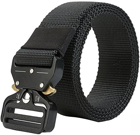 Battle Tactical Riggers Belt ，Military Molle EDC Belt Law Enforcement Duty Survival Harness，1.7" 1000D Nylon Webbing Quickly Unlock