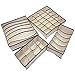 American Trends 4 Set Closet Clothes Underwear Organizer Divider Storage Boxes Beige