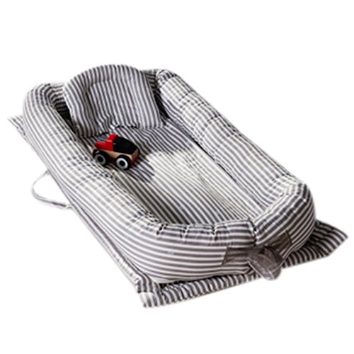 Misdress baby newborn and infant lounger, portable bassinet, nest…
